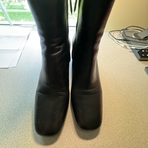 Prada Black Nappa Leather Calzature  Donna- 9.5- worn a few times - Picture 12 of 13